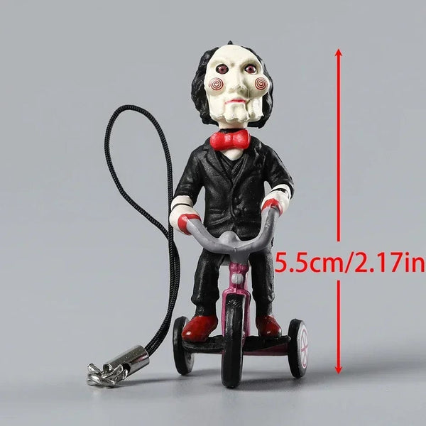 Planet Gates sitting version Horror Movie Saw Billy Mini Model Figurals Brinquedos Figure