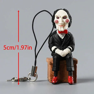 Planet Gates sitting version Horror Movie Saw Billy Mini Model Figurals Brinquedos Figure