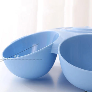 Planet Gates Six-in-one Dog Bowl Puppy Slow feeder Dog Bowl Cat Water Bottle flower-shaped cat Water feeding bowl Healthy Eating plate Pet ac