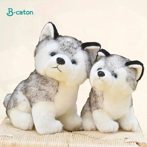 Planet Gates size 20cm Cute Husky Dog Plush Toy Soft Stuffed Doll Kawaii Children Toys Birthday Gift for Girl Fluffy Animal Dolls Size 20cm