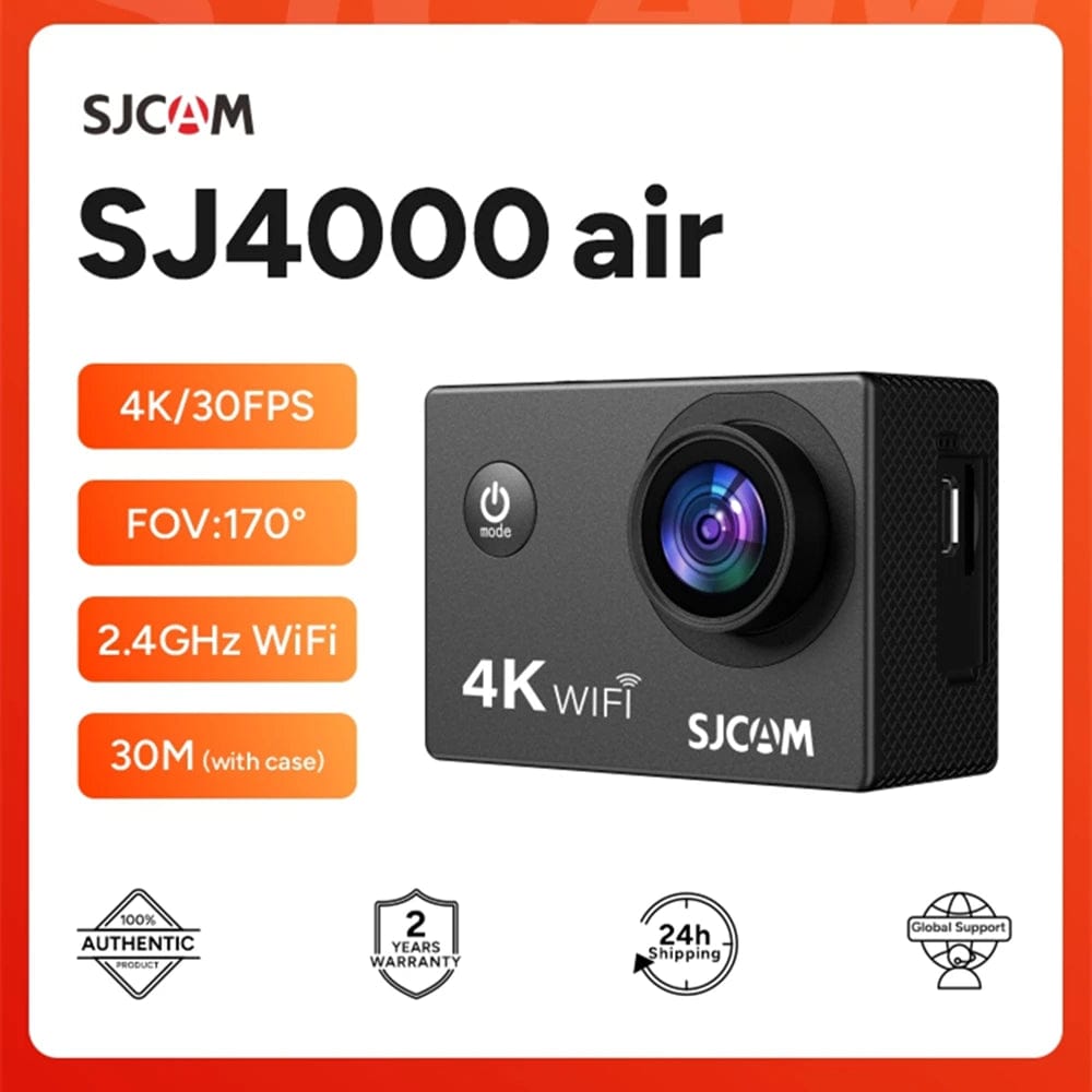 Planet Gates SJ4000 Air / Standard SJCAM SJ4000 Air Action Camera with 4K Video 30M Waterproof 2.4G WiFi Sports Camera Action Cam Sports Camera bicycle motorcycles
