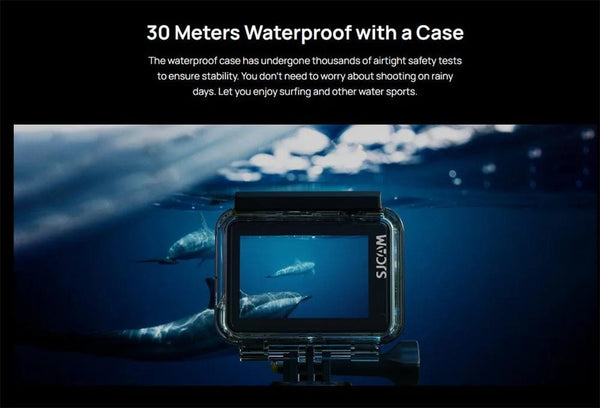 Planet Gates SJ4000 Air / Standard SJCAM SJ4000 Air Action Camera with 4K Video 30M Waterproof 2.4G WiFi Sports Camera Action Cam Sports Camera bicycle motorcycles