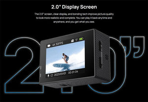 Planet Gates SJ4000 Air / Standard SJCAM SJ4000 Air Action Camera with 4K Video 30M Waterproof 2.4G WiFi Sports Camera Action Cam Sports Camera bicycle motorcycles