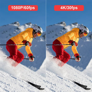 Planet Gates SJCAM C100 Plus Action Camera 4K 30M Waterproof 2.4G WiFi Action Sport action cam EIS bicycle helmet motorcycles