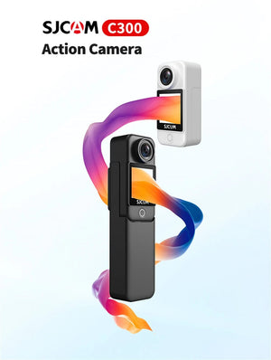 Planet Gates SJCAM C300 Pocket Action Camera 4K FHD With Long Battery Life Video 30M Waterproof 5G WiFi Camera Sport Action Cam