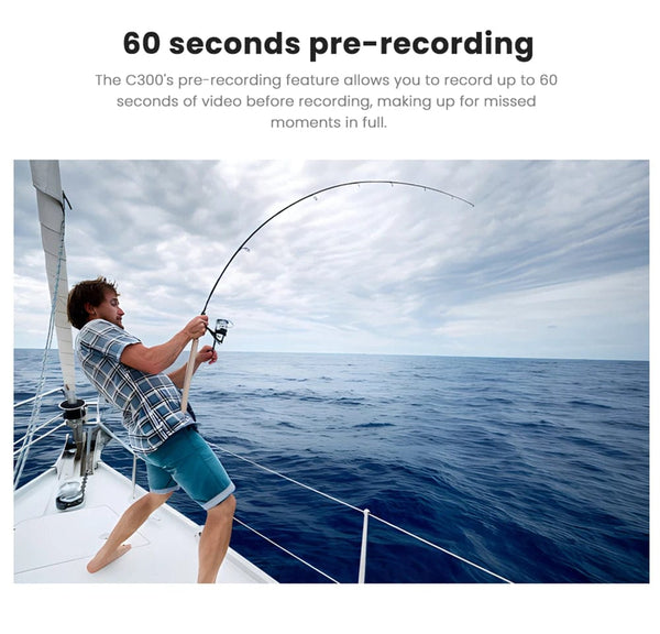 Planet Gates SJCAM C300 Pocket Action Camera 4K FHD With Long Battery Life Video 30M Waterproof 5G WiFi Camera Sport Action Cam