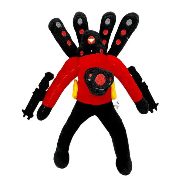 Planet Gates Skibidi Toilet Bosses  Titan  TV Man Cameraman Plush Toys  for Fans and Friends Beautifully Stuffed Animals Doll Christmas Gift