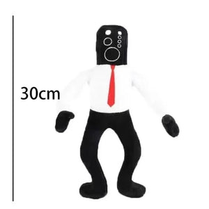 Planet Gates Skibidi Toilet Titans Drill Man Upgrade TV Man Woman Cameraman Drillman Speakerman Clock Speaker Man Plush Stuffed Doll Soft Toy
