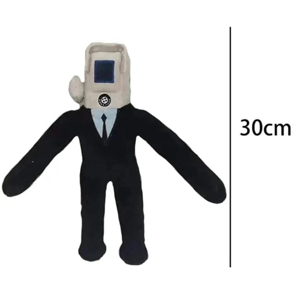 Planet Gates Skibidi Toilet Titans Drill Man Upgrade TV Man Woman Cameraman Drillman Speakerman Clock Speaker Man Plush Stuffed Doll Soft Toy
