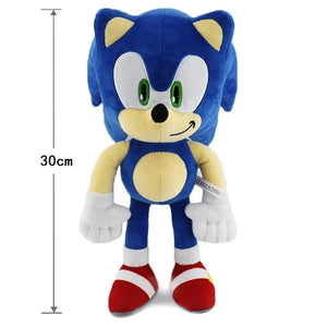 Planet Gates SKU1 30cm Sonic peluches toy cartoon hedgehog Amy Rose knuckle tail soft stuffed doll child birthday Sonic lovely toys