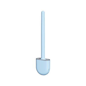 Planet Gates Sky Blue 1pc, Detachable Soft Rubber Toilet Brush With No Dead Angle Cleaning - Easy To Use And Effective