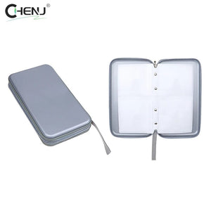 Planet Gates Sky blue 1Pcs 80sheets CD DVD Carry Case Cover Disc Storage Holder CD Sleeve Wallet Album Hard Box Plastic Pack Disc DVD Disc Pack