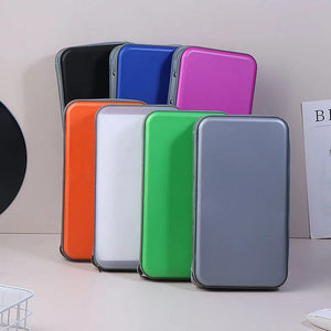 Planet Gates Sky blue 1Pcs 80sheets CD DVD Carry Case Cover Disc Storage Holder CD Sleeve Wallet Album Hard Box Plastic Pack Disc DVD Disc Pack