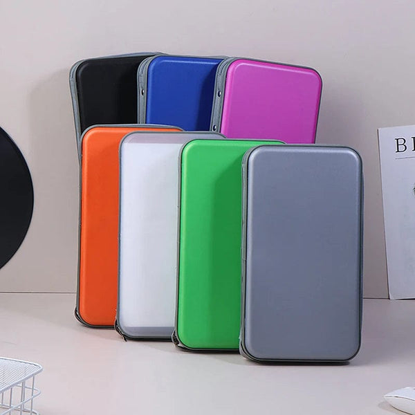 Planet Gates Sky blue 1Pcs 80sheets CD DVD Carry Case Cover Disc Storage Holder CD Sleeve Wallet Album Hard Box Plastic Pack Disc DVD Disc Pack