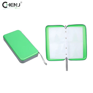 Planet Gates Sky blue 1Pcs 80sheets CD DVD Carry Case Cover Disc Storage Holder CD Sleeve Wallet Album Hard Box Plastic Pack Disc DVD Disc Pack