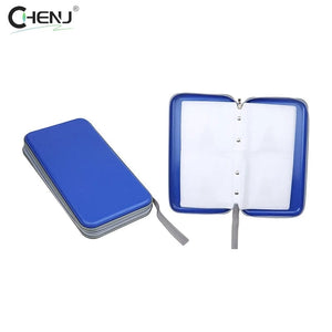 Planet Gates Sky blue 1Pcs 80sheets CD DVD Carry Case Cover Disc Storage Holder CD Sleeve Wallet Album Hard Box Plastic Pack Disc DVD Disc Pack