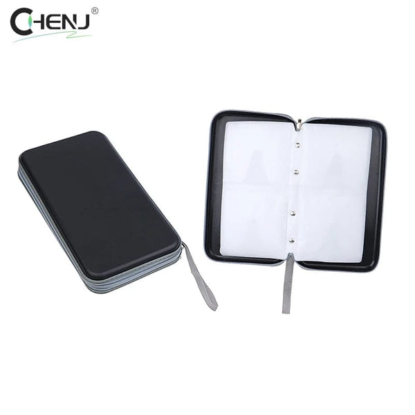 Planet Gates Sky blue 1Pcs 80sheets CD DVD Carry Case Cover Disc Storage Holder CD Sleeve Wallet Album Hard Box Plastic Pack Disc DVD Disc Pack