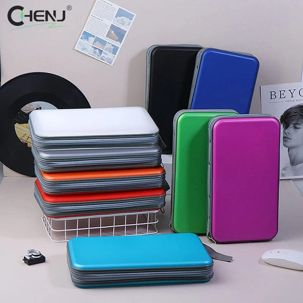 Planet Gates Sky blue 1Pcs 80sheets CD DVD Carry Case Cover Disc Storage Holder CD Sleeve Wallet Album Hard Box Plastic Pack Disc DVD Disc Pack