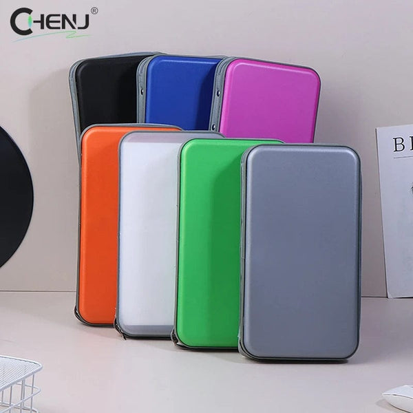 Planet Gates Sky blue 1Pcs 80sheets CD DVD Carry Case Cover Disc Storage Holder CD Sleeve Wallet Album Hard Box Plastic Pack Disc DVD Disc Pack