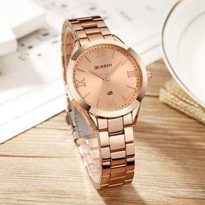 Planet Gates SKY BLUE CURREN Gold Watch Women Watches Ladies Creative Steel Women's Bracelet Watches Female Clock Relogio Feminino Montre Femme
