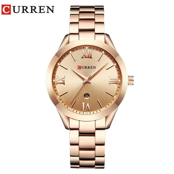 Planet Gates SKY BLUE CURREN Gold Watch Women Watches Ladies Creative Steel Women's Bracelet Watches Female Clock Relogio Feminino Montre Femme