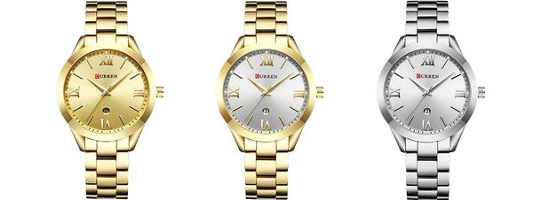 Planet Gates SKY BLUE CURREN Gold Watch Women Watches Ladies Creative Steel Women's Bracelet Watches Female Clock Relogio Feminino Montre Femme
