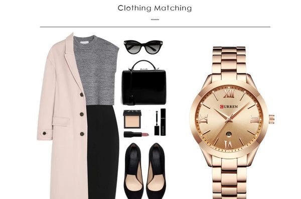 Planet Gates SKY BLUE CURREN Gold Watch Women Watches Ladies Creative Steel Women's Bracelet Watches Female Clock Relogio Feminino Montre Femme