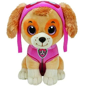 Planet Gates Skye 23cm Paw Patrol Movies Animal Plush Toys Model Action Figures Peripherals Stuffed Doll Dog Marshall Chase Rock Kid Birthday Gift