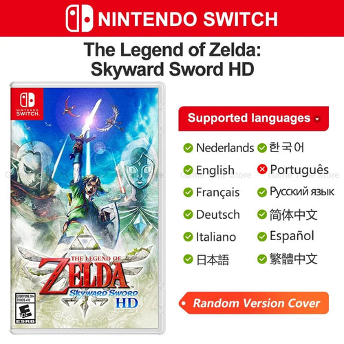 Planet Gates Skyward Sword / CHINA The Legend of Zelda Skyward Sword HD Nintendo Switch Game Deals 100% Official Original Physical Game Card for Switch OLED Lite
