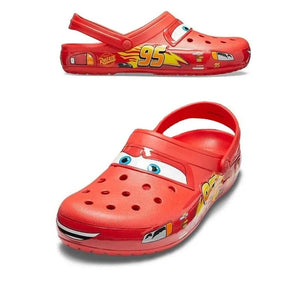 Planet Gates Slippers / M5-W7 37 Disney Lightninged Mcqueens Pixar Cartoon Solid Waterproof Slippers Outdoor Sandals Casual Breathable Ankle-wrap Eva Shoes Gift