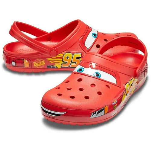 Planet Gates Slippers / M5-W7 37 Disney Lightninged Mcqueens Pixar Cartoon Solid Waterproof Slippers Outdoor Sandals Casual Breathable Ankle-wrap Eva Shoes Gift