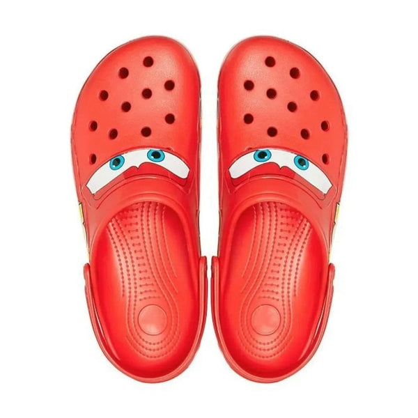 Planet Gates Slippers / M5-W7 37 Disney Lightninged Mcqueens Pixar Cartoon Solid Waterproof Slippers Outdoor Sandals Casual Breathable Ankle-wrap Eva Shoes Gift