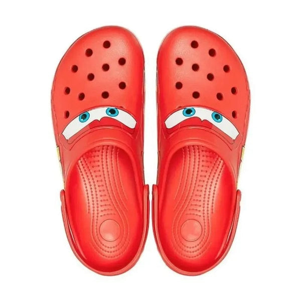 Planet Gates Slippers / M5-W7 37 Disney Lightninged Mcqueens Pixar Cartoon Solid Waterproof Slippers Outdoor Sandals Casual Breathable Ankle-wrap Eva Shoes Gift