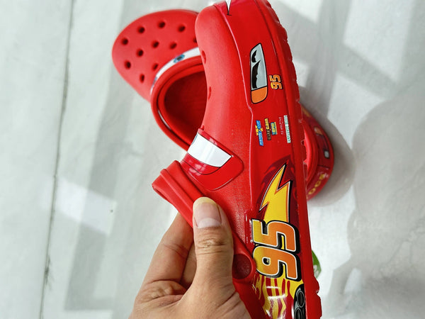 Planet Gates Slippers / M5-W7 37 Disney Lightninged Mcqueens Pixar Cartoon Solid Waterproof Slippers Outdoor Sandals Casual Breathable Ankle-wrap Eva Shoes Gift