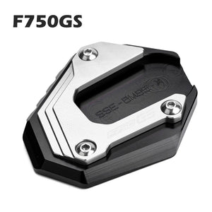 Planet Gates Sliver-F750GS For F850GS / F750GS Kickstand Motorcycle Side Stand Extension For BMW F850 GS Adventure F 750 850 GSA 2018- 2022 2023 Accessorie