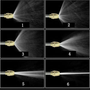 Planet Gates Slivery High Pressure Car Wash Foam Pots Lances Irrigation Tools Adjustable Metal Sprinkler Garden Watering Hose Sprinkler