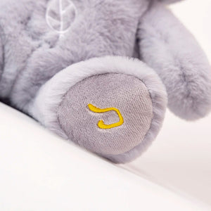 Planet Gates sloth / 25cm Kawaii Breathing Sloth Plush Toy Baby Soothing Bear Doll Baby Sleep Companion Sound and Light Plushie