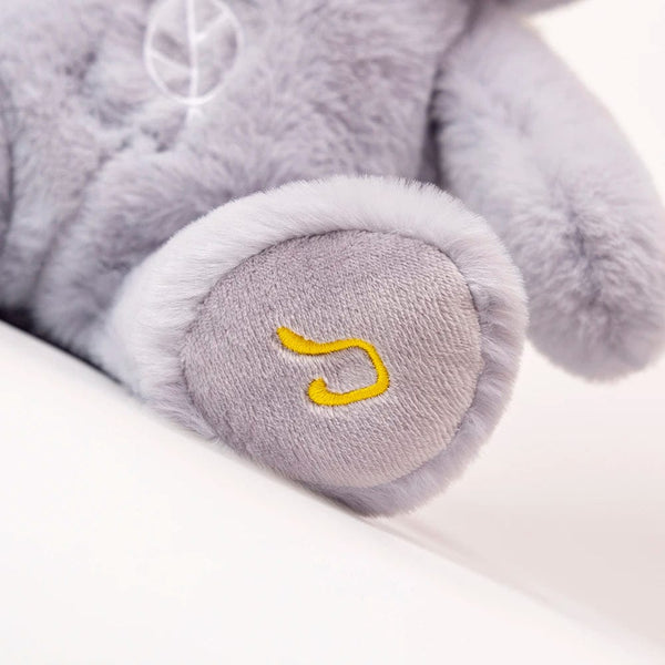 Planet Gates sloth / 25cm Kawaii Breathing Sloth Plush Toy Baby Soothing Bear Doll Baby Sleep Companion Sound and Light Plushie