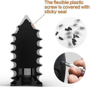 Planet Gates small 10pcs Vacuum Car Tyre Repair Rubber Nail Set Tire Screws Tubeless Repair Tools Kit for Motorcycle Truck