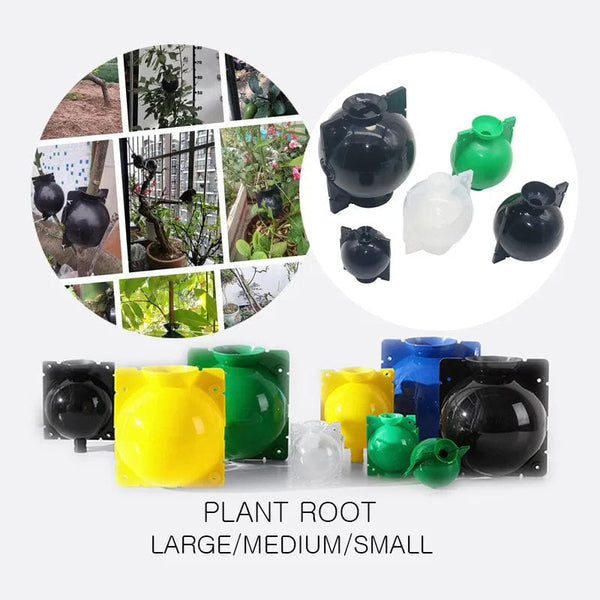 Planet Gates Small black Plant Rooting Ball Propagation Rooting Box Plant Cloner Grafting Breeding Seeding Container Nursery Box Garden Seeds Root Cases