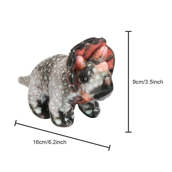 Planet Gates small size 5 9.05 inches Cute Large Simulation Dinosaur Stuffed Animal Trex Plush Doll Sleeping Pillow for Children for Kids Home Decoration