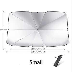 Planet Gates Smalll Protect Your Car From The Sun With This Universal Windshield Sun Visor!