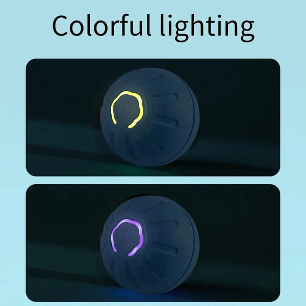 Planet Gates Smart Dog Toy Ball Electronic Interactive Pet Toy Moving Ball USB Automatic Moving Bouncing for Puppy Birthday Gift Cat Product