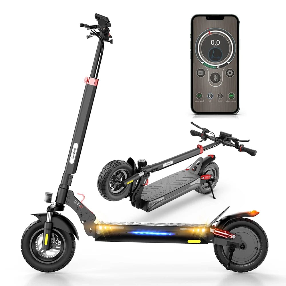 Planet Gates Smart Electric Scooter iScooter i9S IX3 800W Motor 48V 10AH Aluminum battery 10inch Tire E-scooter Phone APP Electric Scooters