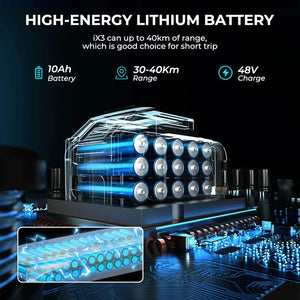 Planet Gates Smart Electric Scooter iScooter i9S IX3 800W Motor 48V 10AH Aluminum battery 10inch Tire E-scooter Phone APP Electric Scooters