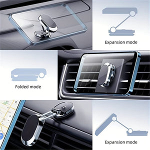Planet Gates Smart Magnetic Car Phone Holder: Keep Your Phone Securely Mounted For GPS Navigation