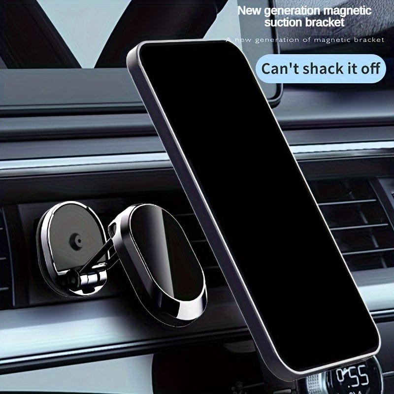 Planet Gates Smart Magnetic Car Phone Holder: Keep Your Phone Securely Mounted For GPS Navigation