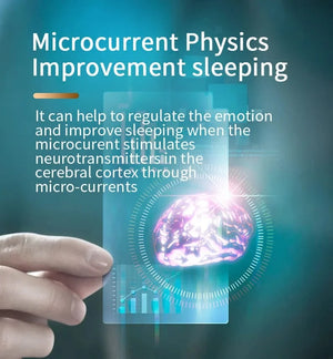 Planet Gates Smart Microcurrent Handheld Sleep Aid Anxiety Stress Relief Non-Medical Insomnia Helper Deep Relaxation Gadget Portable Home Use