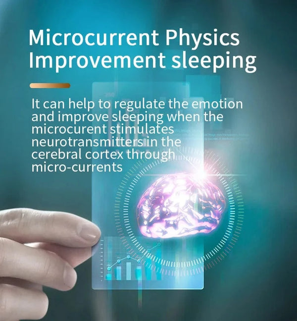 Planet Gates Smart Microcurrent Handheld Sleep Aid Anxiety Stress Relief Non-Medical Insomnia Helper Deep Relaxation Gadget Portable Home Use