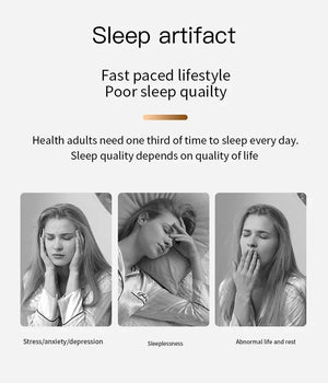 Planet Gates Smart Microcurrent Handheld Sleep Aid Anxiety Stress Relief Non-Medical Insomnia Helper Deep Relaxation Gadget Portable Home Use